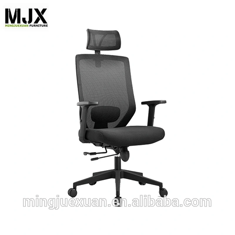 2018 new function executive manager mesh office chair high back with sliding seat