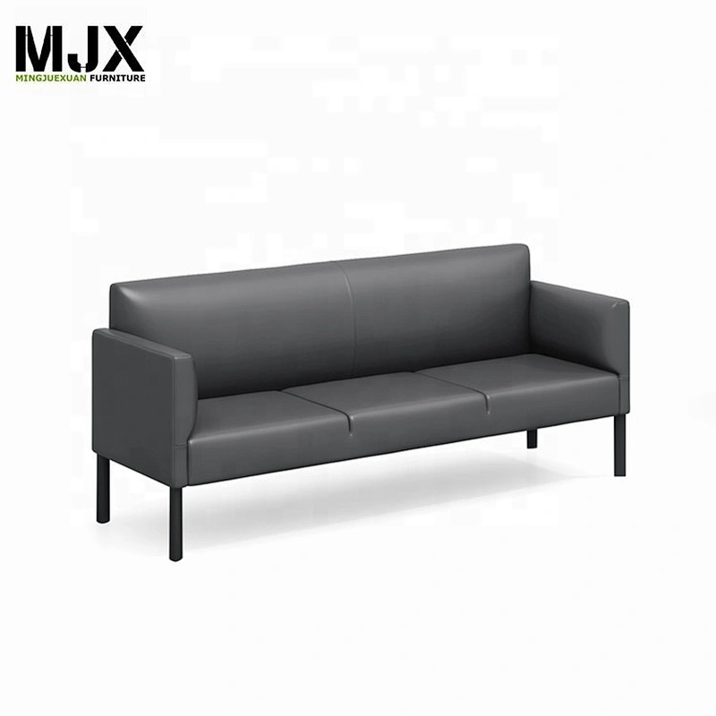 Modern office furniture manager executive PU padded sofa