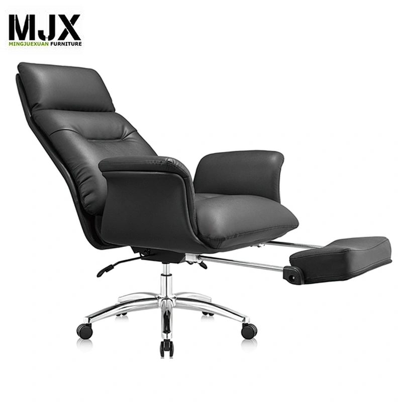 Business Executive  adjustable recliner five star base chair manual sleeping office chair
