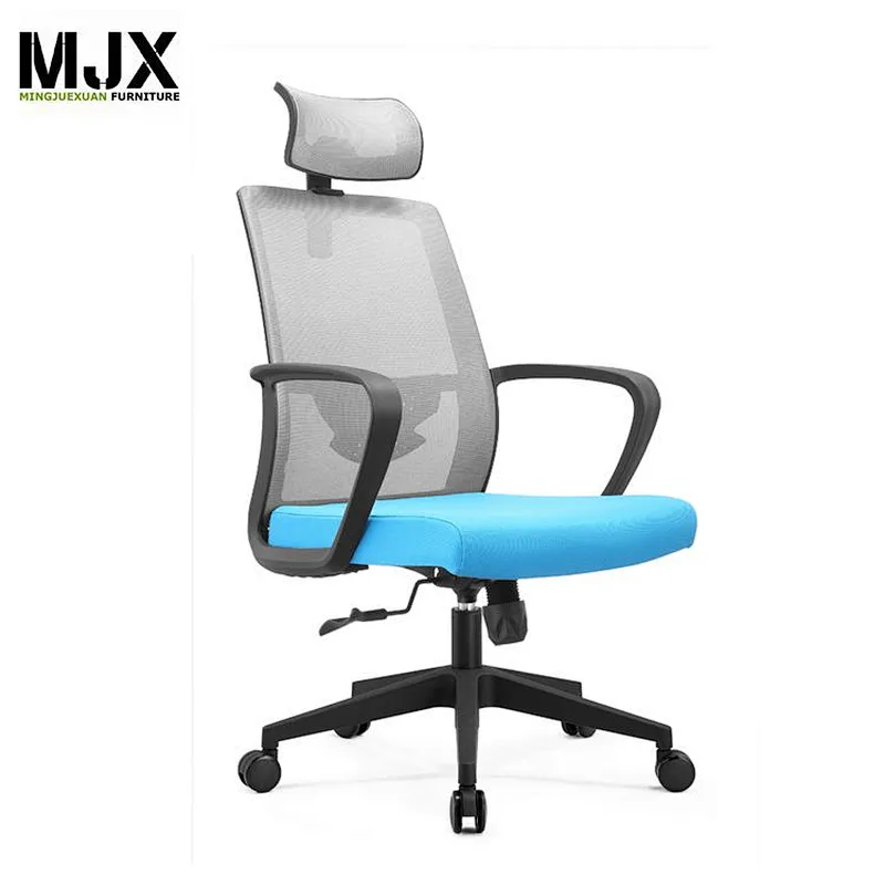 New style  mid back  mesh office chair with BIFMA passed nylon wheels