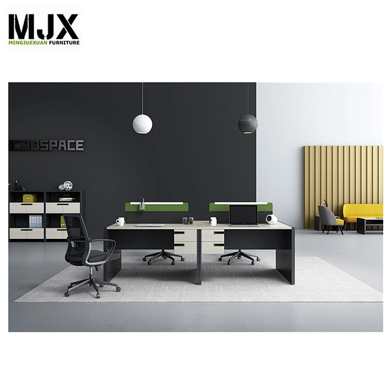 Office furniture executive 4 staff workstation modularization office desk table