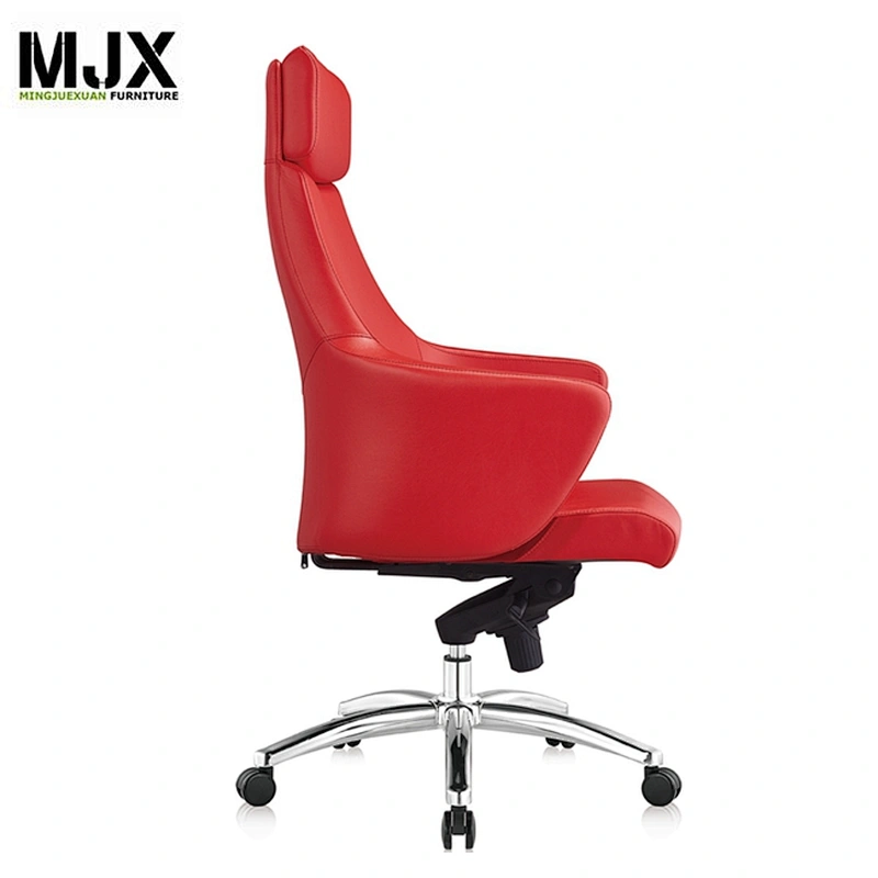 Executive furniture commercial mid back boss chair with five star base reclining chair