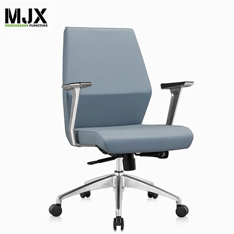 2017 news product five star metal base office chair leather executive seating