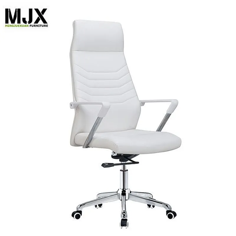 Morden design mid-back swivel chair with Chrome metal +PParmrest