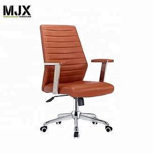 Adjustable mid back office chair comfortable PU executive office chair