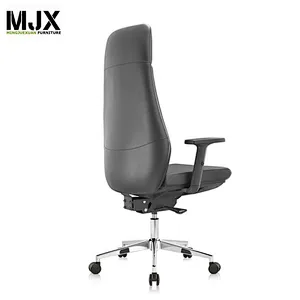 Fashionable black high back PU leather sleeping swivel chair with 180 degree tilting&locking mechanism
