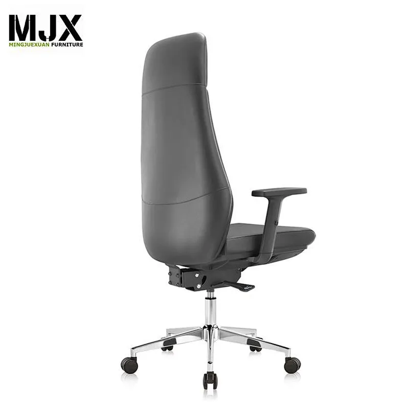 Fashionable black high back PU leather sleeping swivel chair with 180 degree tilting&locking mechanism