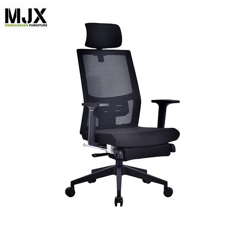 Fashionable green  high back mesh sleeping swivel chair with 180 degree tilting&locking mechanism