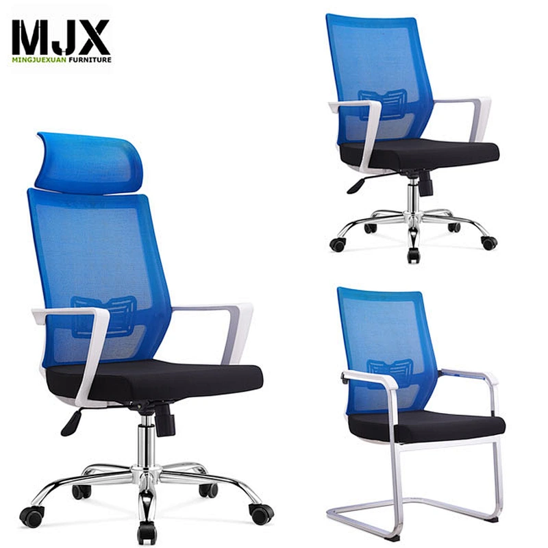 tiling white swivel mesh desk chair office furniture