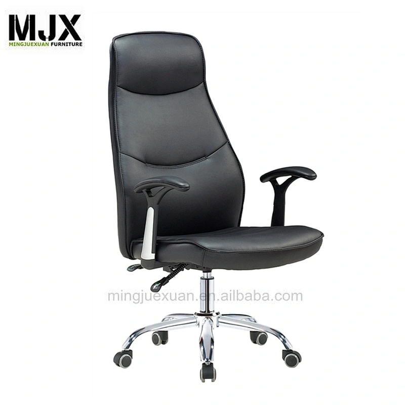 durable good quality genuine leather  comfortable office chair with BIFMA gaslift