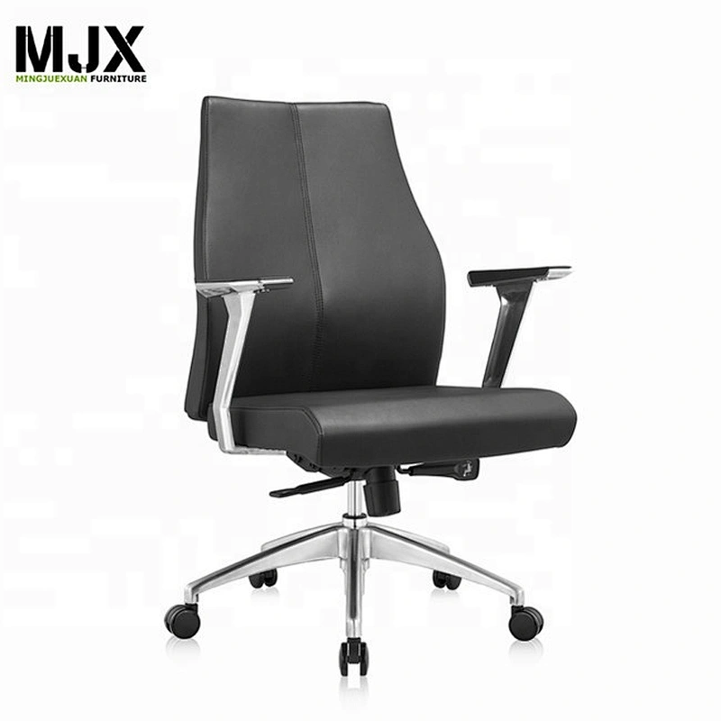 Mid back executive office seating ergonomic working PU executive chair