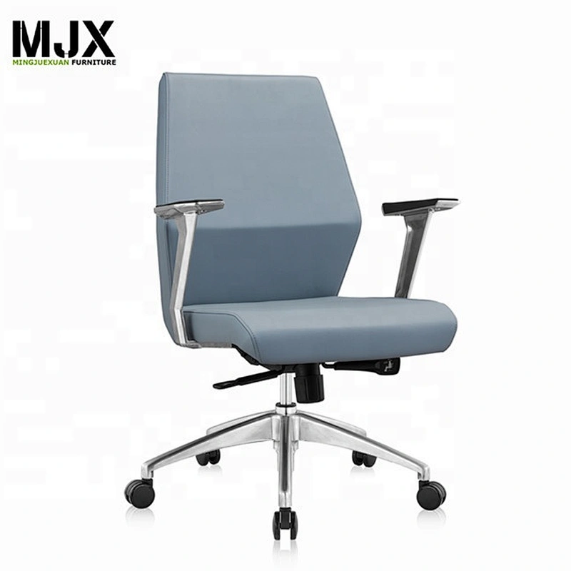 Mid back executive office seating ergonomic working PU executive chair