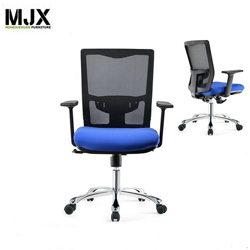 colorful rotatable chair mesh office chair with soft cushion PU nylon castors chair