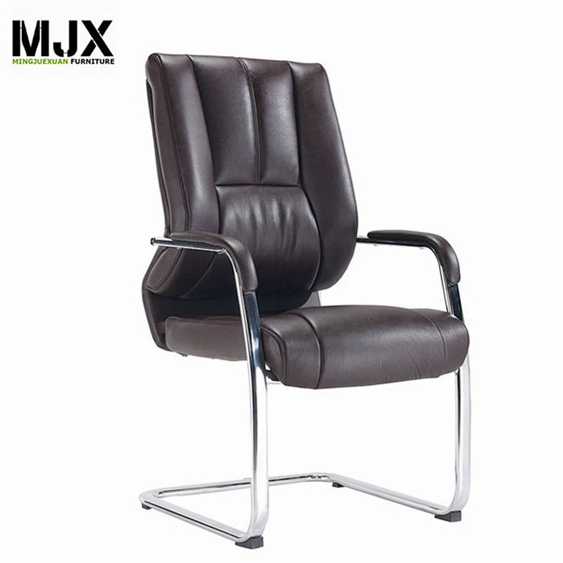 Modern No Wheel White Leather chairs