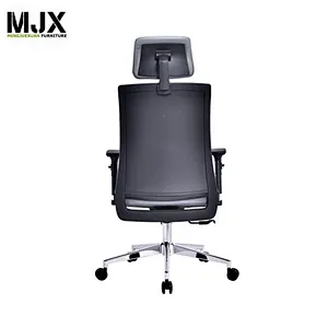 Modern high back PU leather new swivel chair with 3D armrest