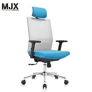 Durable high back mesh office chair with  height adjustable armrest