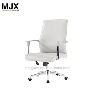Hight style  comfortable wholesale mid-back executive chair with light grey armpad