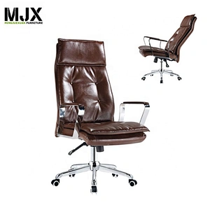 Modern flexible and comfortable PU swivel high back executive office chair