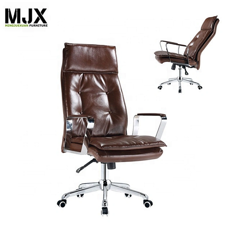 Modern flexible and comfortable PU swivel high back executive office chair