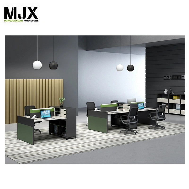 Office furniture executive 4 staff workstation modularization office desk table