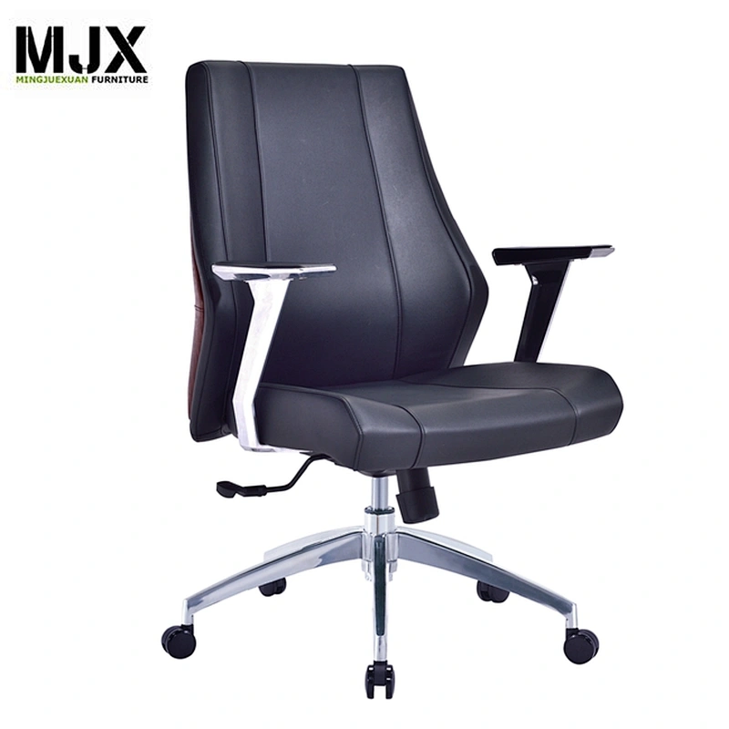 Mid back furniture stackable frames synthetic leather commercial committee office chair