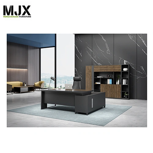 New design High Class Quality Wooden  E1 MFC Big Boss Office Work Desk