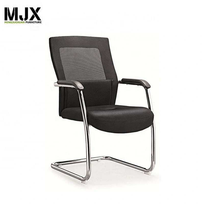 Factory own design mid back conference office chair oak armpad conference chair