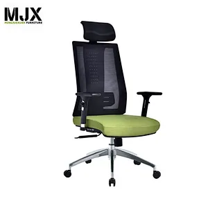 High end ergonomic high back mesh office chair with seat sliding function