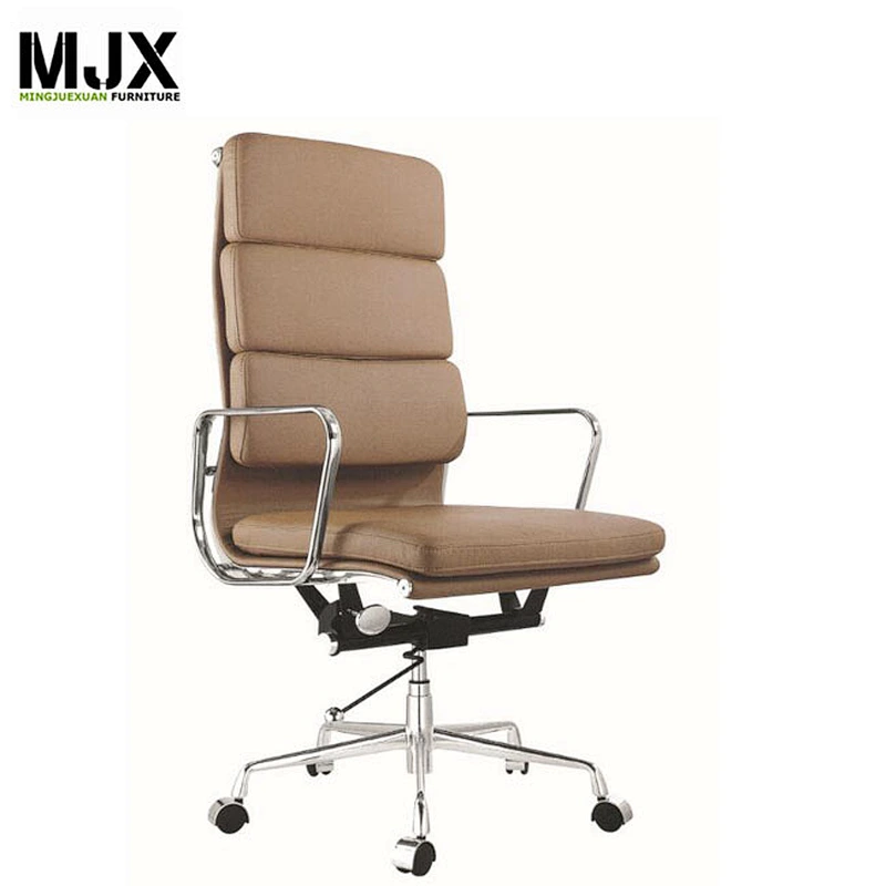 mid back aluminium ultra soft seat chair with wheels