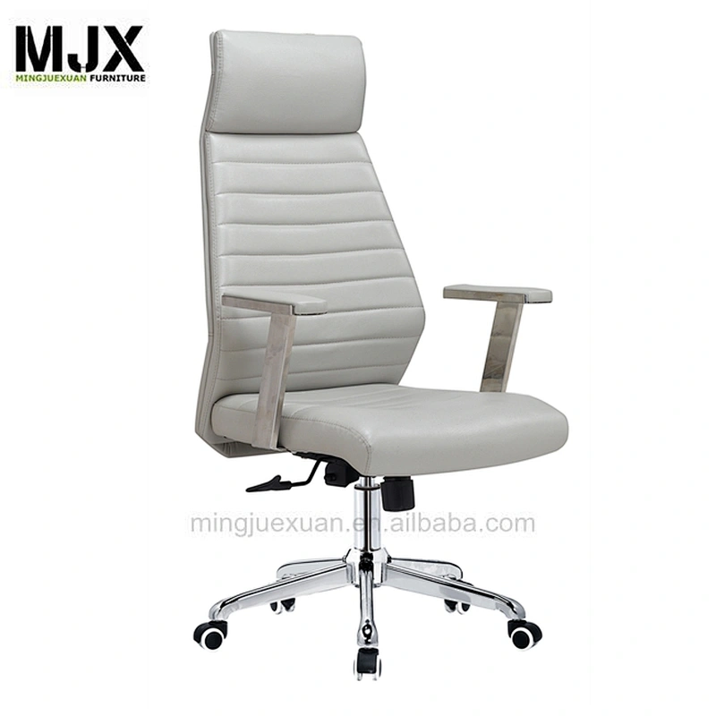 New Type  high back leather  swivel chair with PU padded armrest
