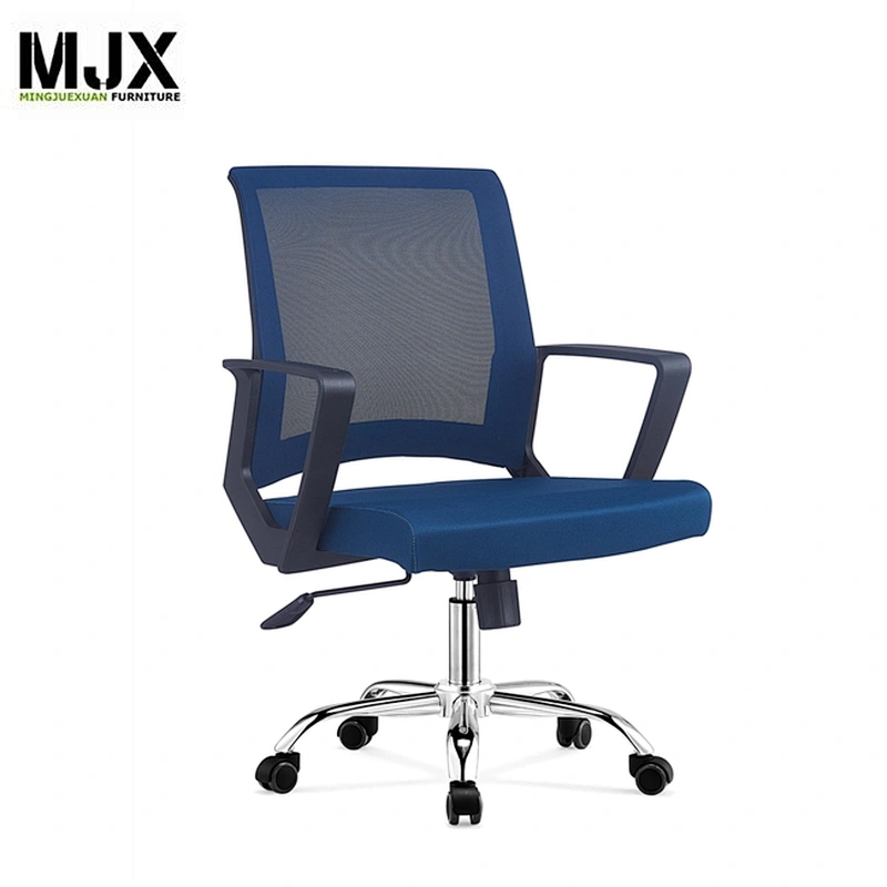 Good quality best sell MJX mesh chair PU nylon castors with PP armrest