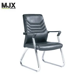 Strong quality chrome metal frame  conference  office chair