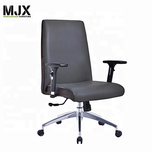 Wholesale durable back reclining leather office chair