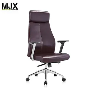 Simple design  hot-selling luxury black PU high back office chair with BIFMA passed CLASS 3 gaslift