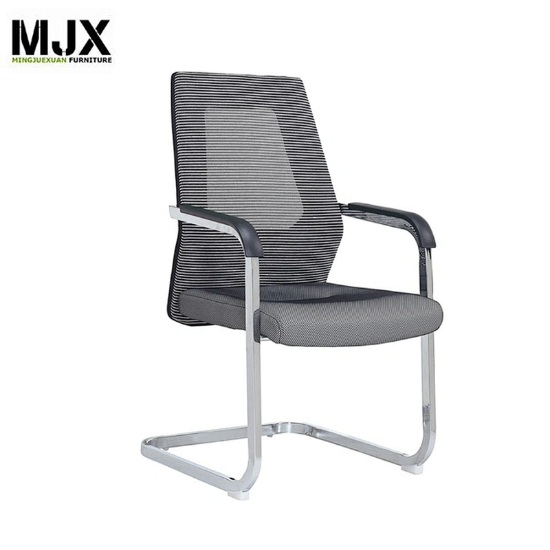 Commercial high back Ergonomic design plywood mesh fabric chair for desk