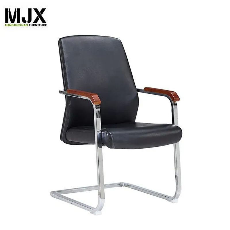 Strong quality chrome metal frame  conference  office chair