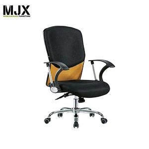 Elegant good sell computer chair midium back office chair with upholstery