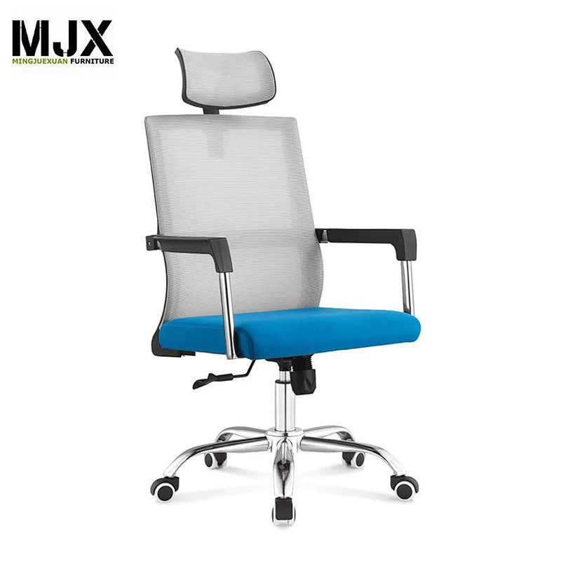 New style  mid back  mesh office chair with BIFMA passed nylon wheels