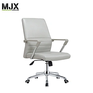 metal seat chesterfield leather chrome metal frame  office chair with Oak wood armpad