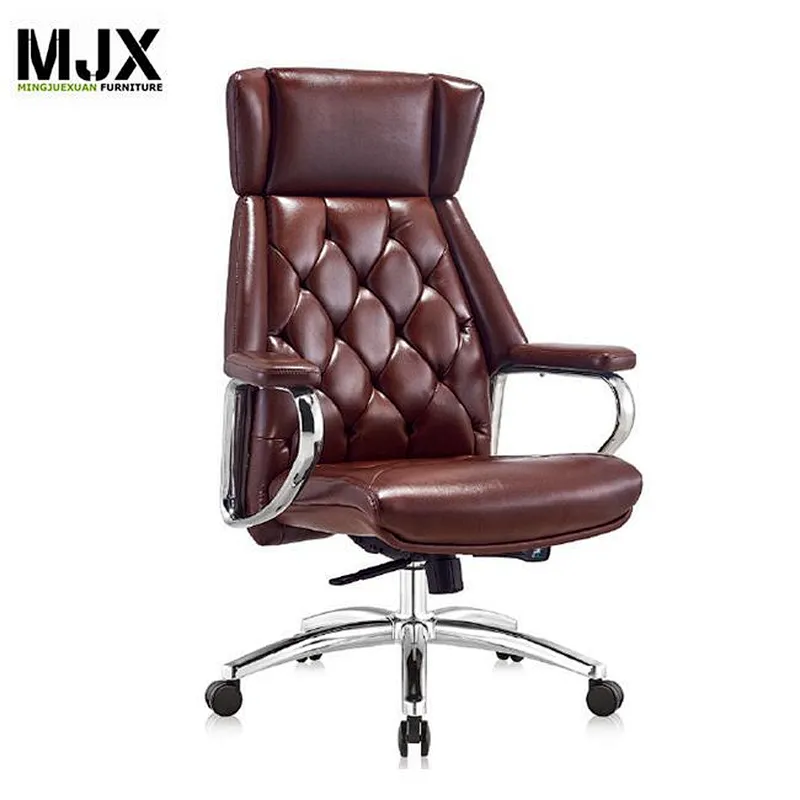 China manufacturer leather swivel chair for executive