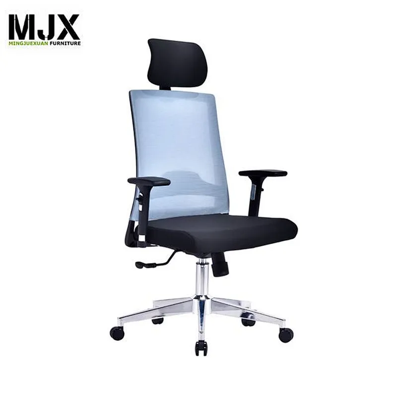 Modern design popular high back mesh swivel office chair with headrest