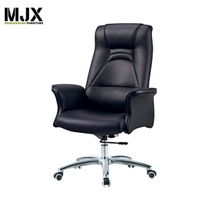 New style hot-sale new design luxury leather boss office chair with head supported  executive chair with Aluminum base