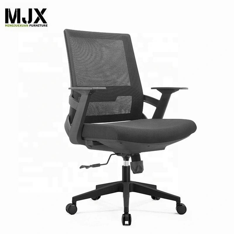 Simple design reasonable price economic mid back visitor chair