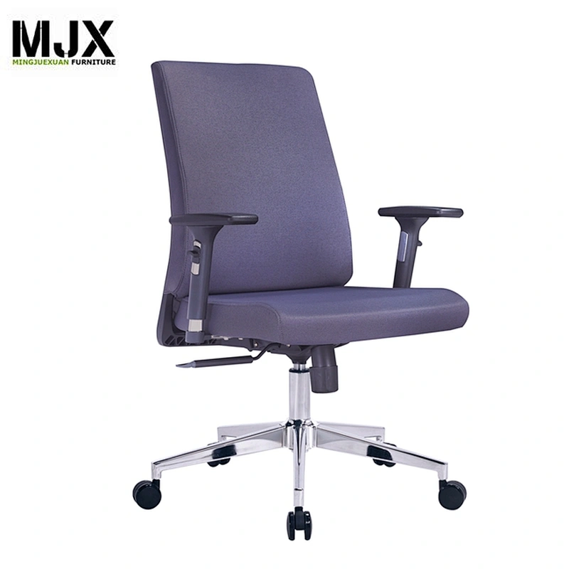 Luxury office furniture fabric chair mid back ergonomic green office chair
