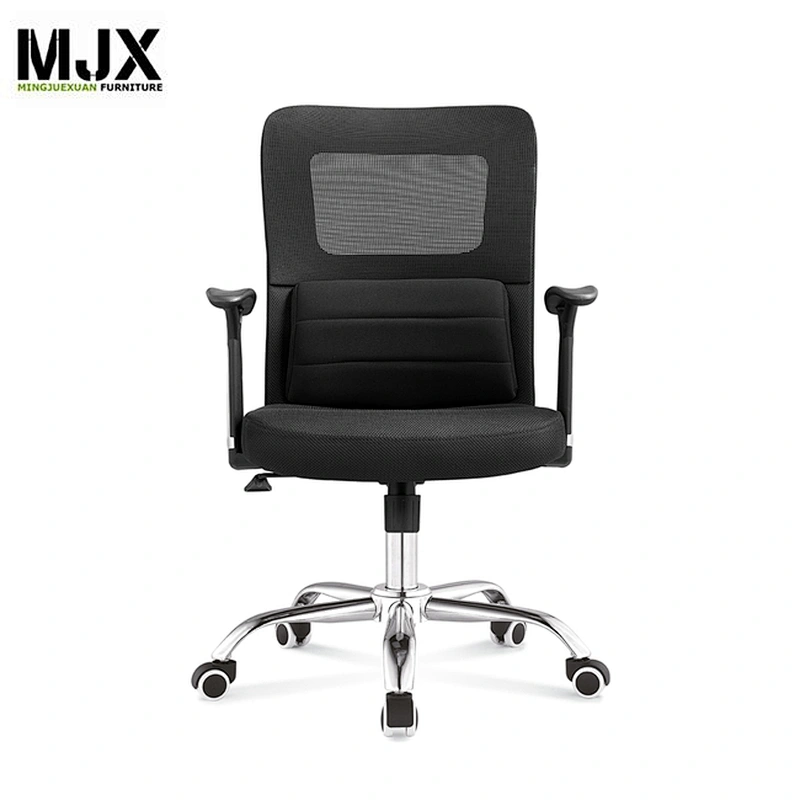 Unique Ergonomic design factory wholesale black mesh office chairs for staff