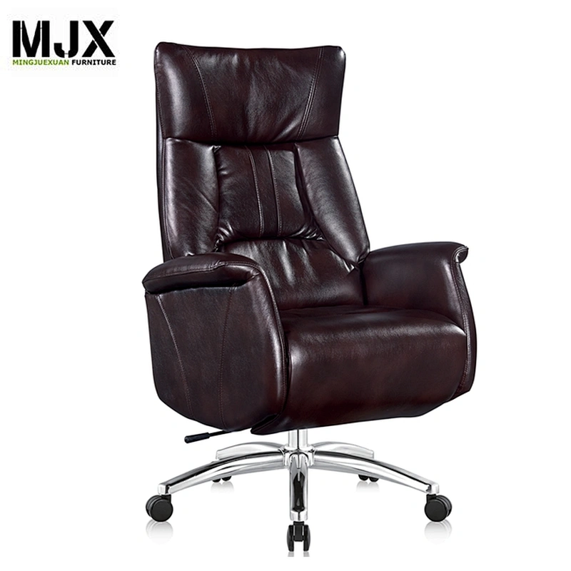 Business Executive  adjustable recliner five star base chair manual sleeping office chair