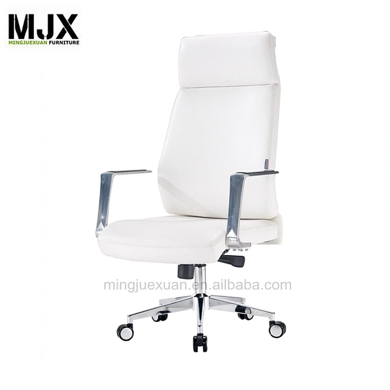New Type  high back leather  swivel chair with PU padded armrest
