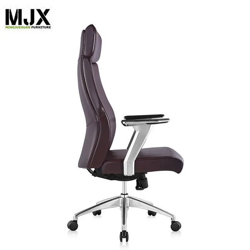 Simple design  hot-selling luxury black PU high back office chair with BIFMA passed CLASS 3 gaslift