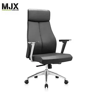 Simple design  hot-selling luxury black PU high back office chair with BIFMA passed CLASS 3 gaslift