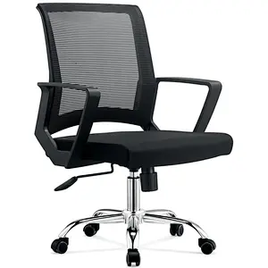 New design modern office chair with fixed armrest